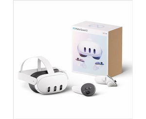 Meta Quest 3 VR Headsets with Charging and Storage Cart Bundle