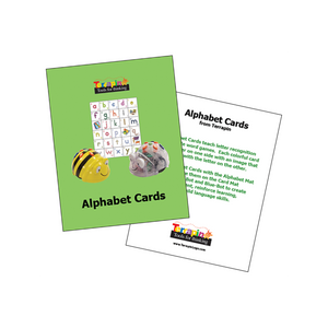 Alphabet Cards for Bee-Bot Transparent Pocket Mats